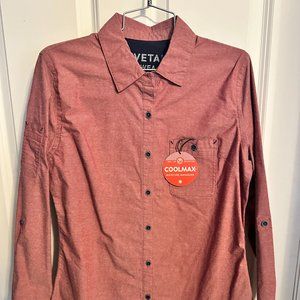 Dovetail workwear shirt in dusty rose